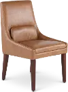 Copley Brown Upholstered Dining Chair
