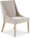 Capri Truffle Brown Upholstered Dining Chair