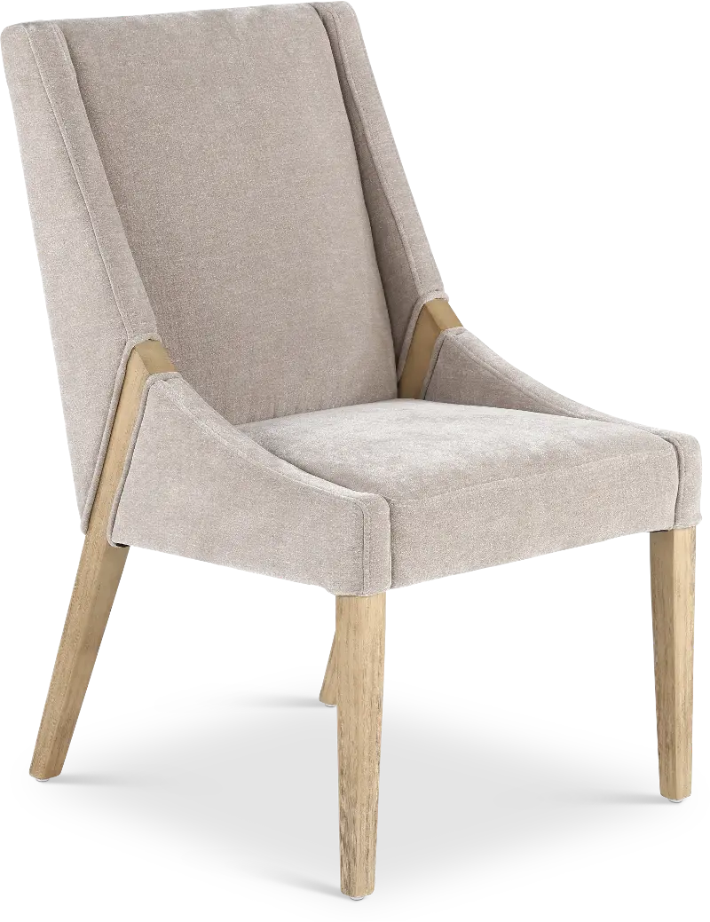 Capri Truffle Brown Upholstered Dining Chair