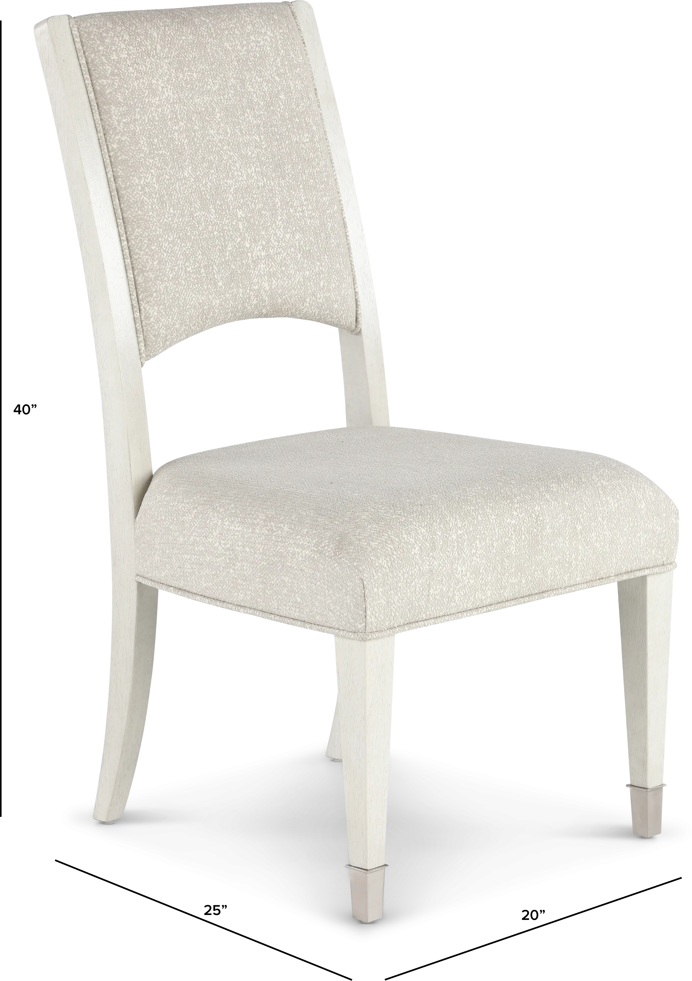 Brighton Gray Upholstered Dining Chair-3