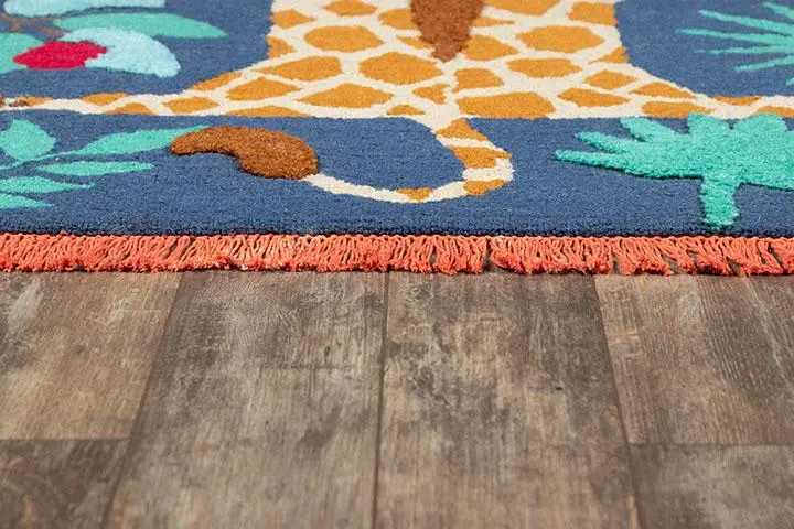 Atticus 5 x 7 Giraffe in Multicolor Area Rug-3