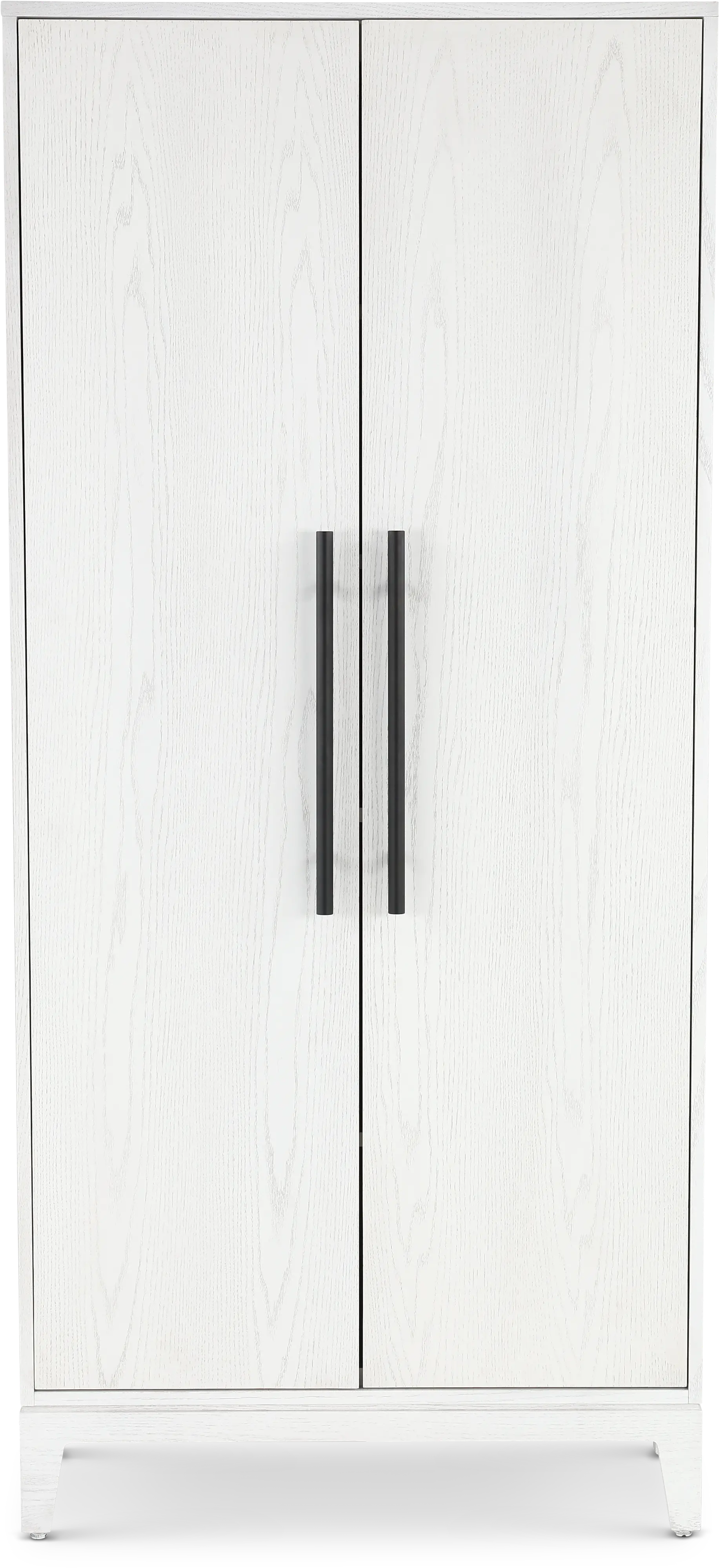 Molly Ivory White Storage Cabinet-1