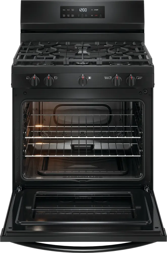 FCRG3062AB Frigidaire 5.1 Cu Ft Gas Range - Black-3