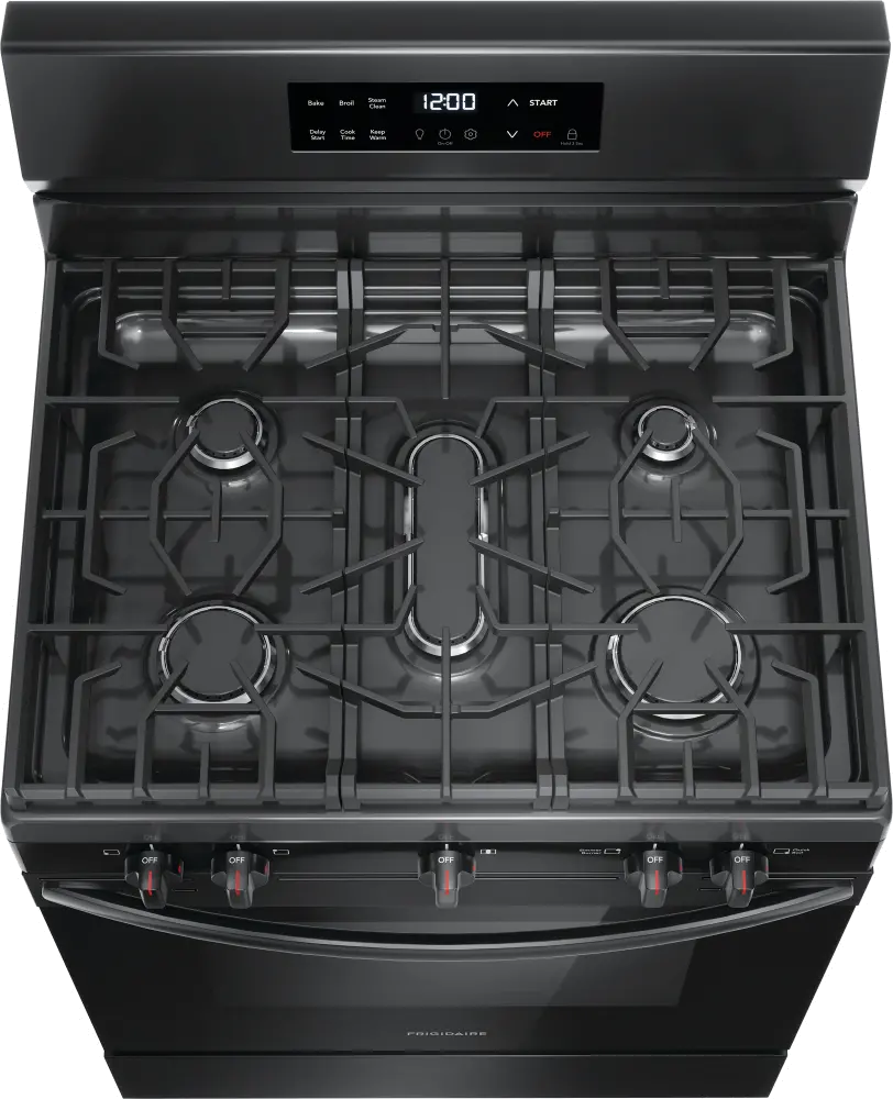 FCRG3062AB Frigidaire 5.1 Cu Ft Gas Range - Black-6