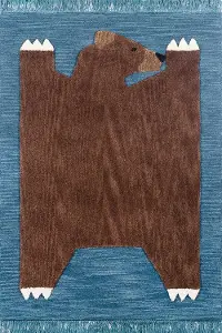 Atticus 5 x 7 Teddy Brown Area Rug