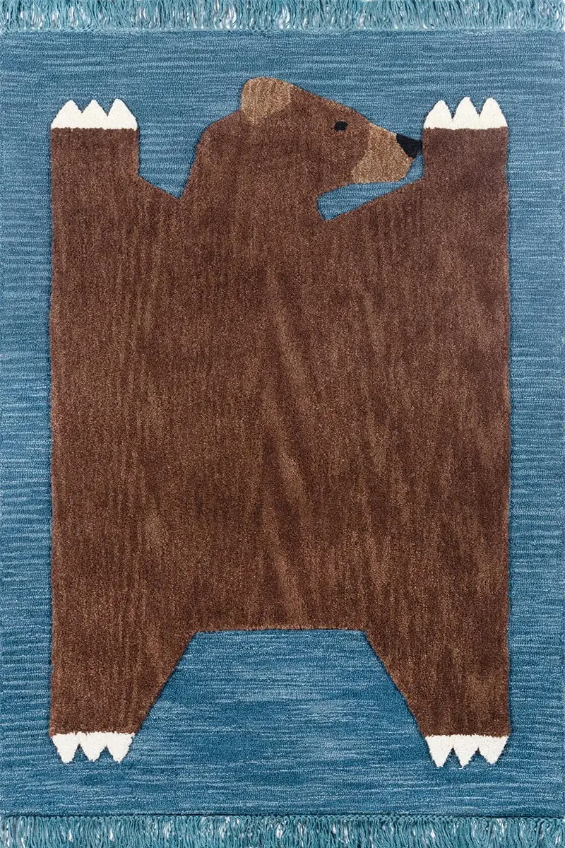 Atticus 5 x 7 Teddy Brown Area Rug