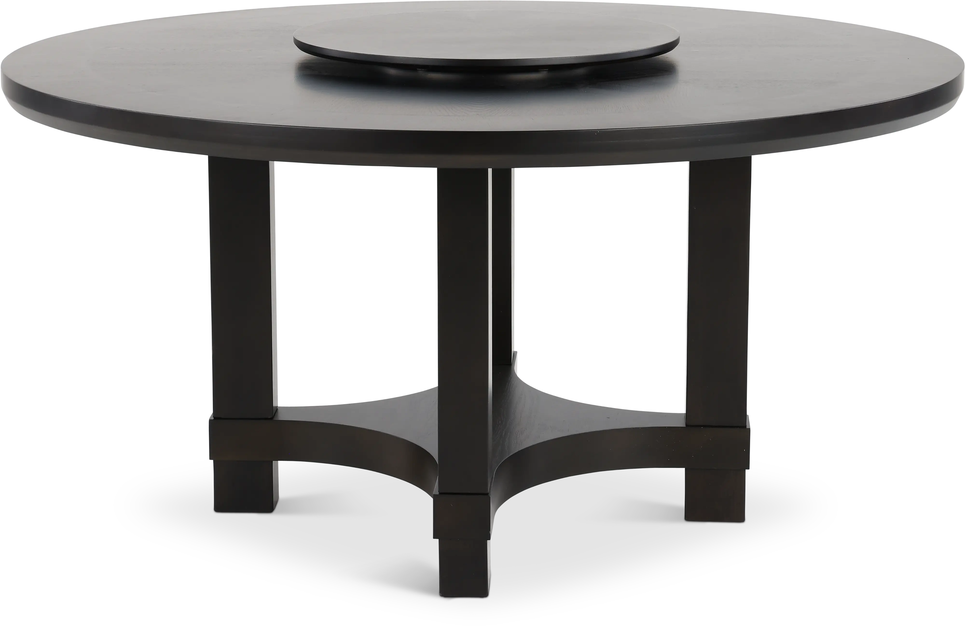 Jeffries Brown Round Dining Table-1