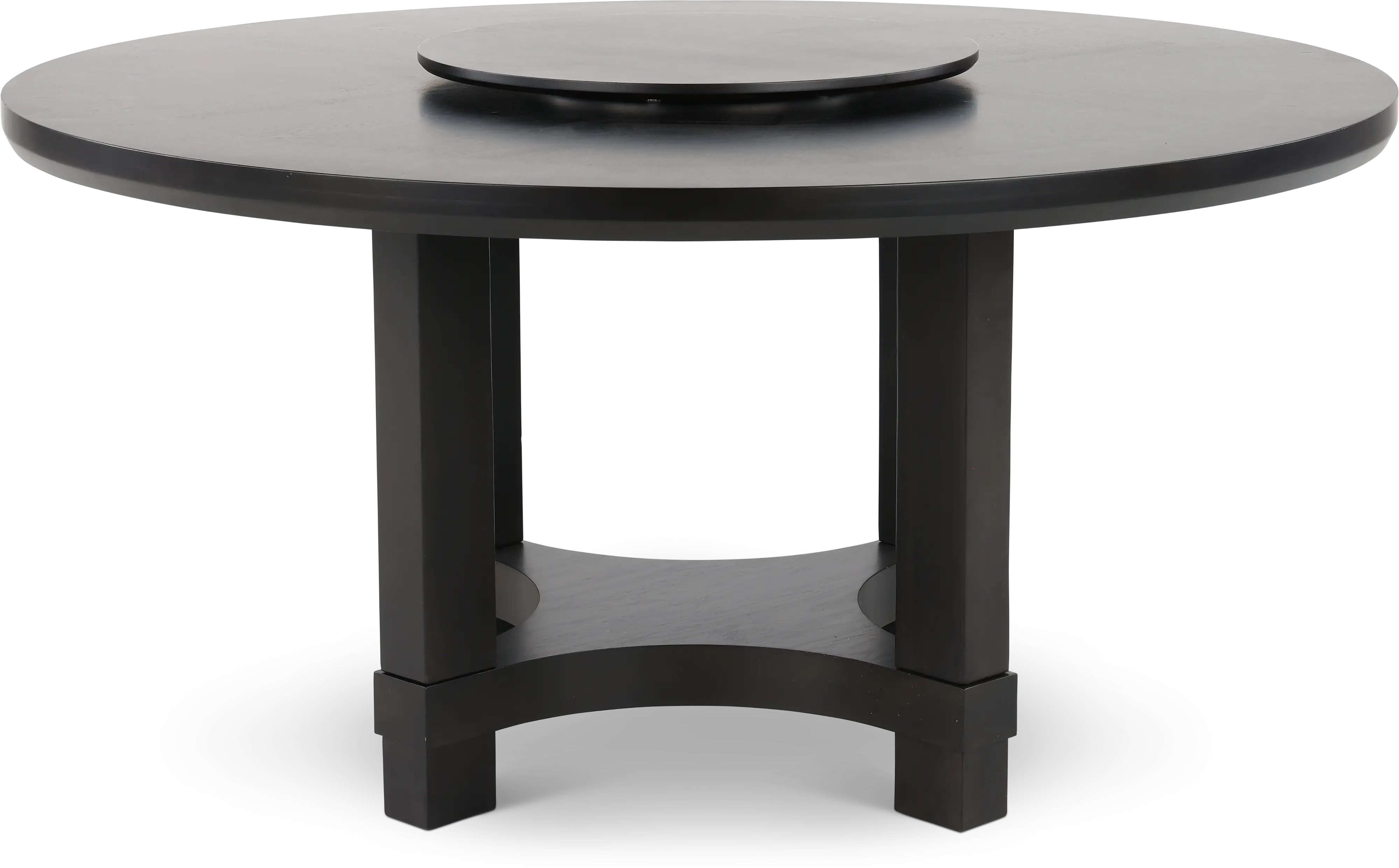 Jeffries Brown Round Dining Table-4