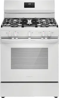 FCRG3052BW Frigidaire 5.1 Cu Ft Gas Range - White