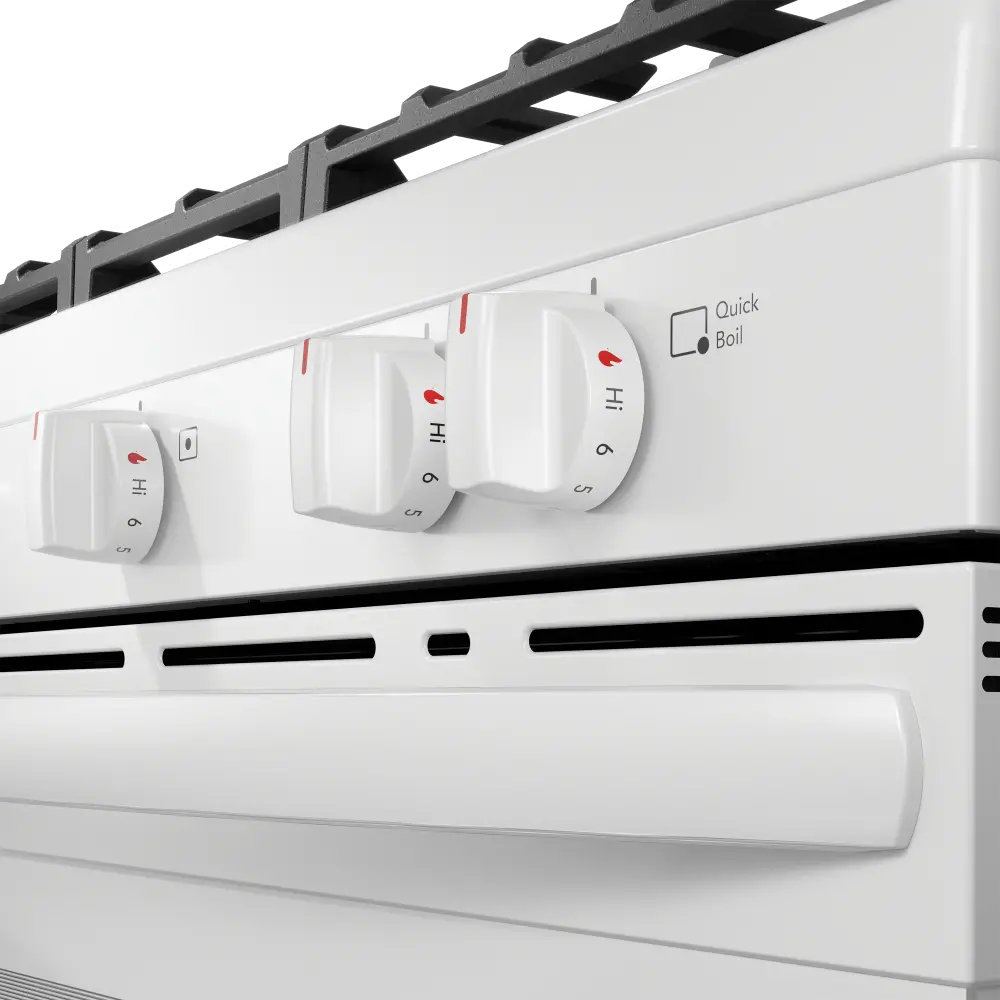 FCRG3052BW Frigidaire 5.1 Cu Ft Gas Range - White-5