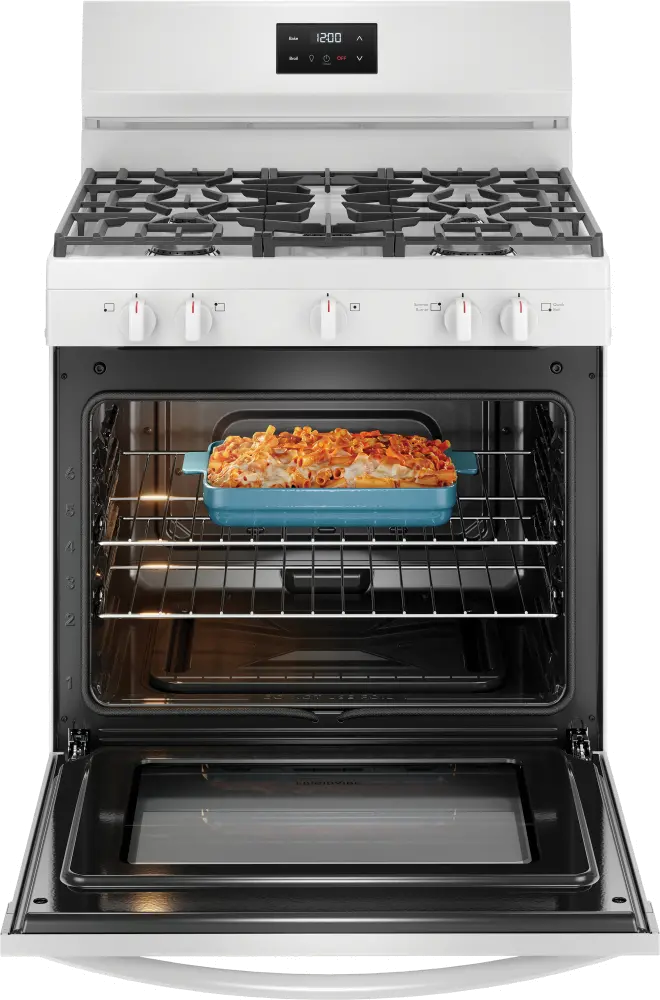 FCRG3052BW Frigidaire 5.1 Cu Ft Gas Range - White-7