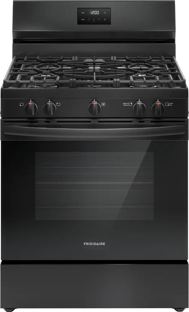 FCRG3052BB Frigidaire 5.1 Cu Ft Gas Range - Black-1