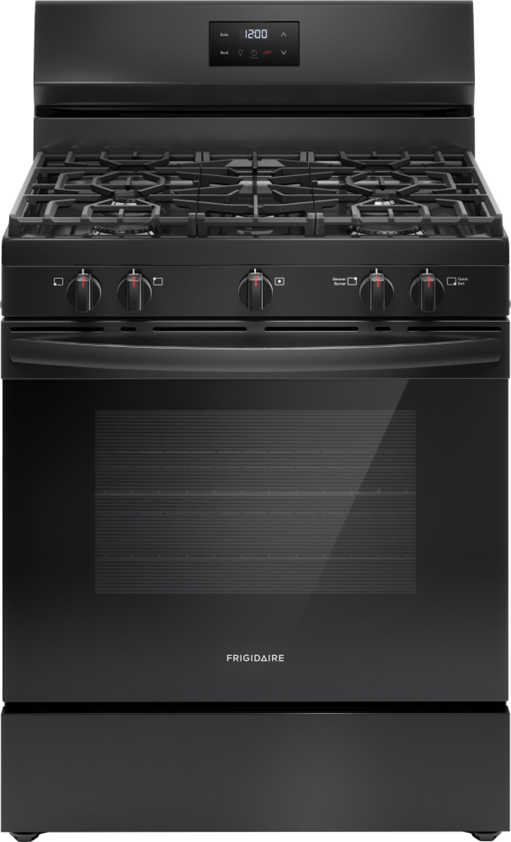 Frigidaire 5.1 Cu Ft Gas Range - Black