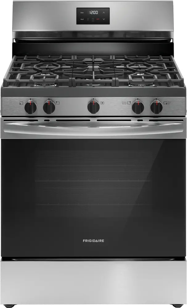FCRG3052BS Frigidaire 5.1 Cu Ft Gas Range - Stainless Steel-1