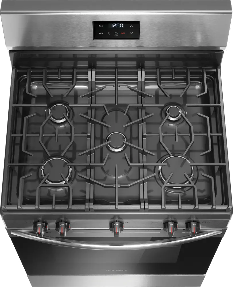 FCRG3052BS Frigidaire 5.1 Cu Ft Gas Range - Stainless Steel-4