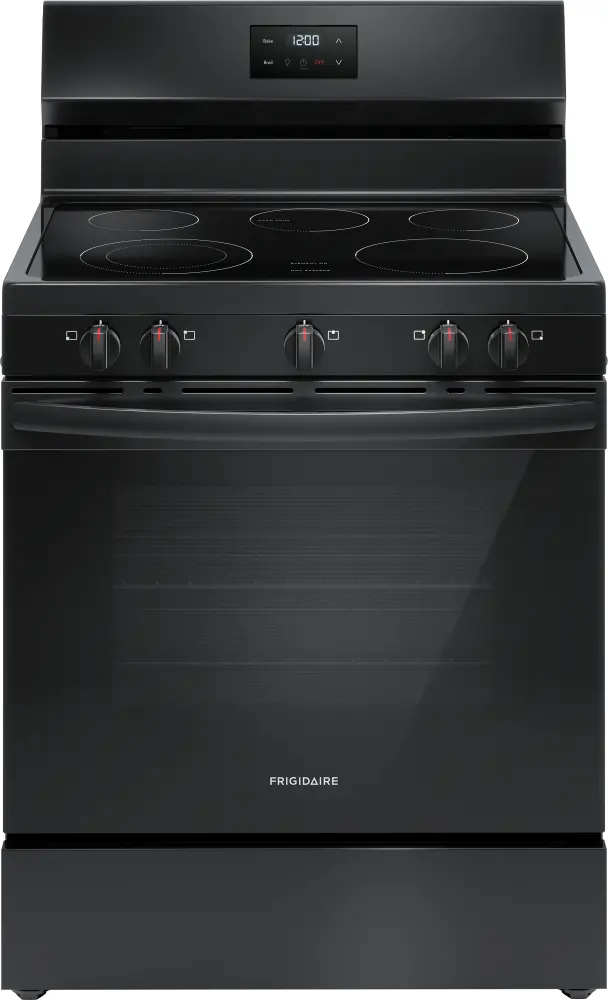 FCRE3052BB Frigidaire 5.3 Cu Ft Electric Range - Black-1