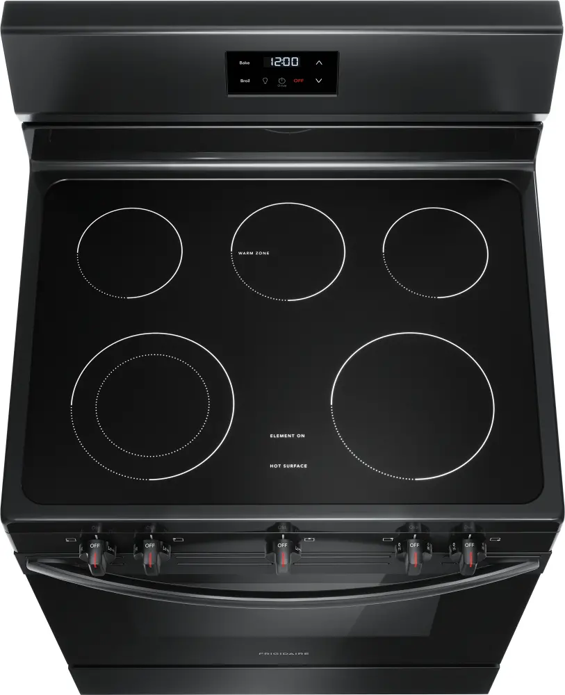 FCRE3052BB Frigidaire 5.3 Cu Ft Electric Range - Black-4