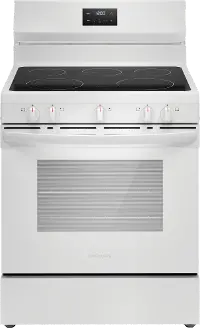 FCRE3052BW Frigidaire 5.3 Cu Ft Electric Range - White