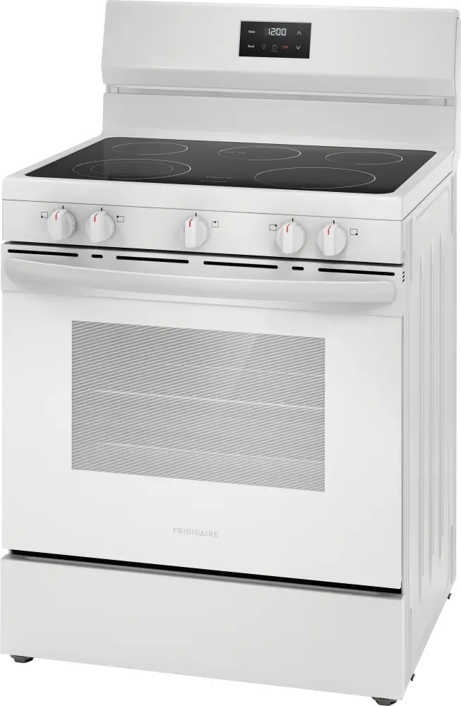 FCRE3052BW Frigidaire 5.3 Cu Ft Electric Range - White-6
