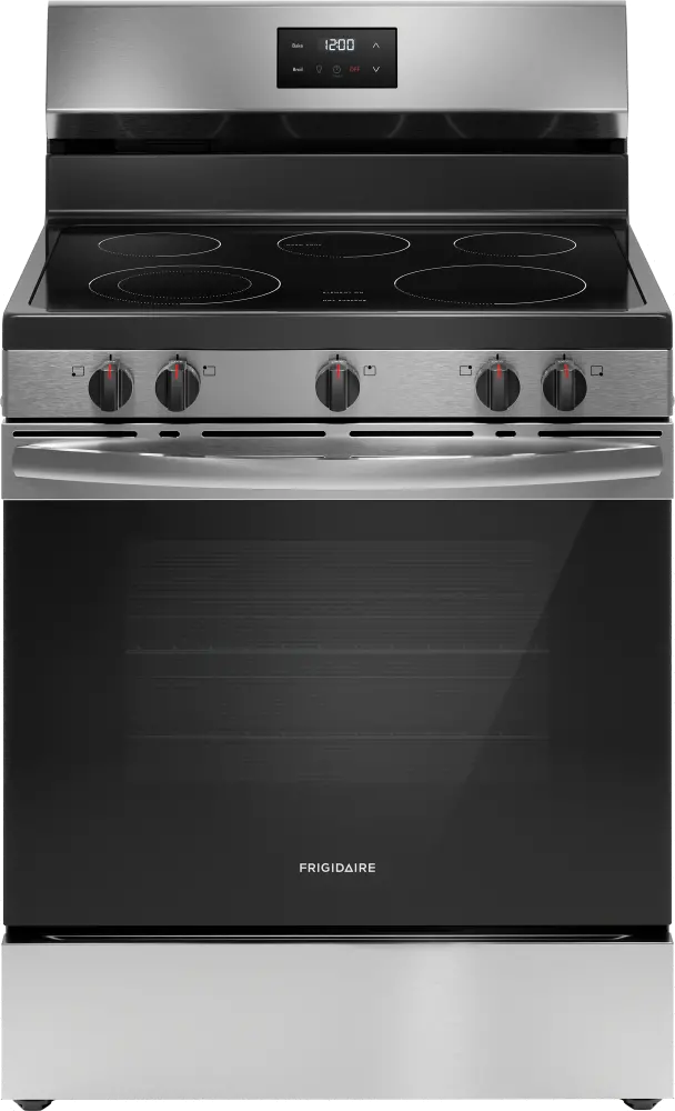 FCRE3052BS Frigidaire 5.3 Cu Ft Electric Range - Stainless Steel-1