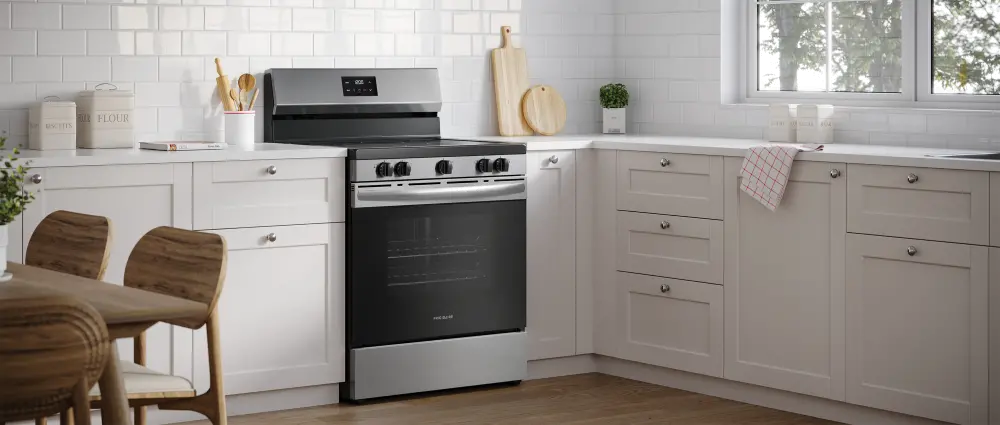 FCRE3052BS Frigidaire 5.3 Cu Ft Electric Range - Stainless Steel-2