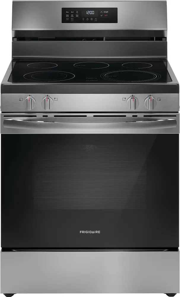 FCRE3083AS Frigidaire 5.3 Cu Ft Electric Range with Air Fry - 30  Stainless Steel-1