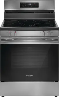 FCRE3083AS Frigidaire 5.3 Cu Ft Electric Range with Air Fry - 30  Stainless Steel