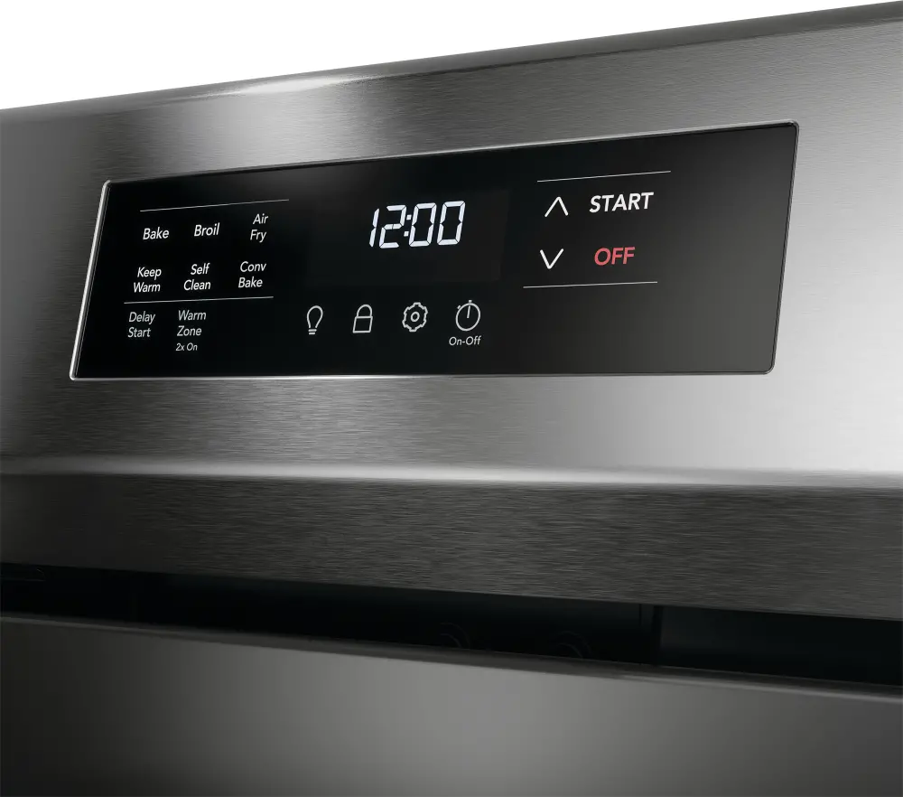 FCRE3083AS Frigidaire 5.3 Cu Ft Electric Range with Air Fry - 30  Stainless Steel-6