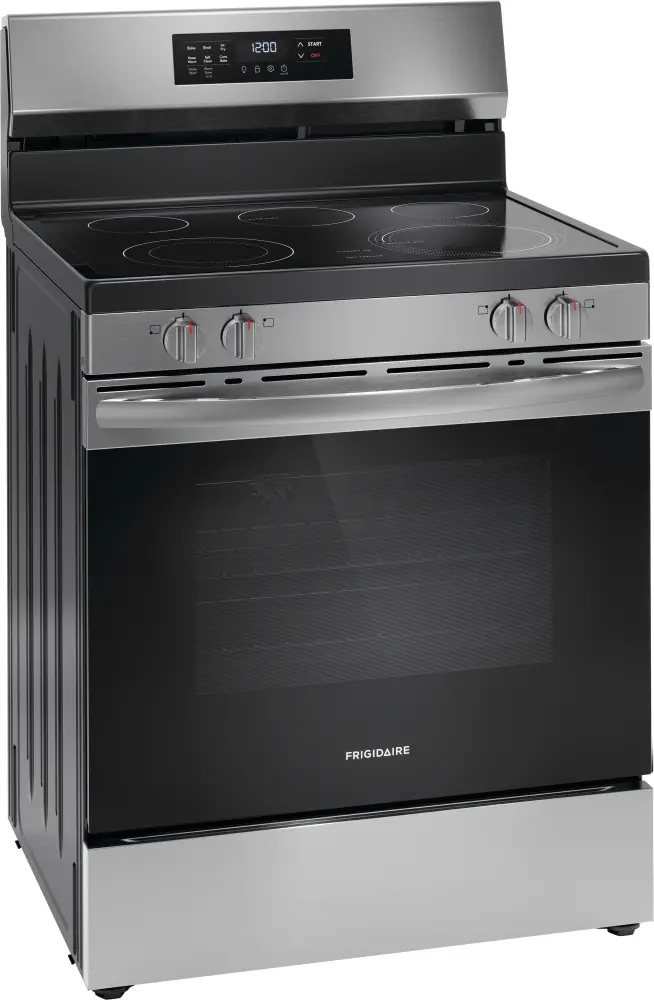 FCRE3083AS Frigidaire 5.3 Cu Ft Electric Range with Air Fry - 30  Stainless Steel-8