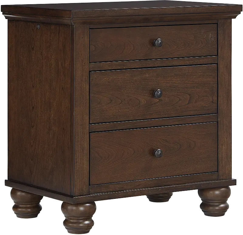 Cambridge Brown Cherry Nightstand