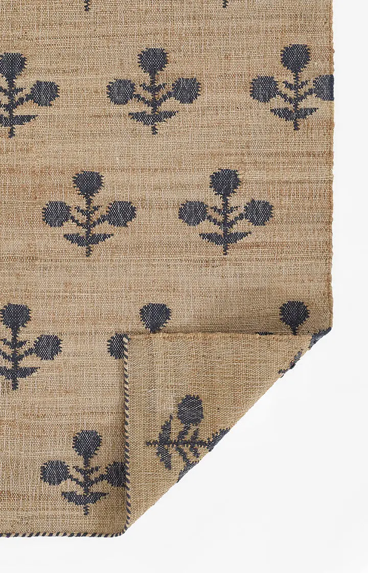 Orchard 8 x 10 Handmade Flatweave Blue Area Rug-7