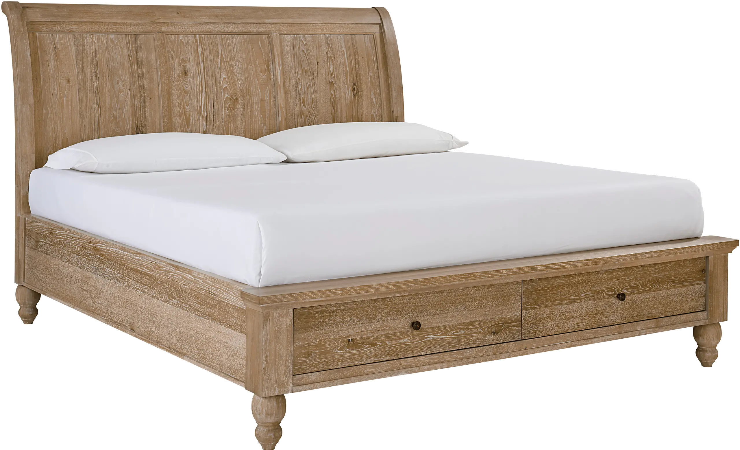 Cambridge Khaki Queen Storage Bed-1