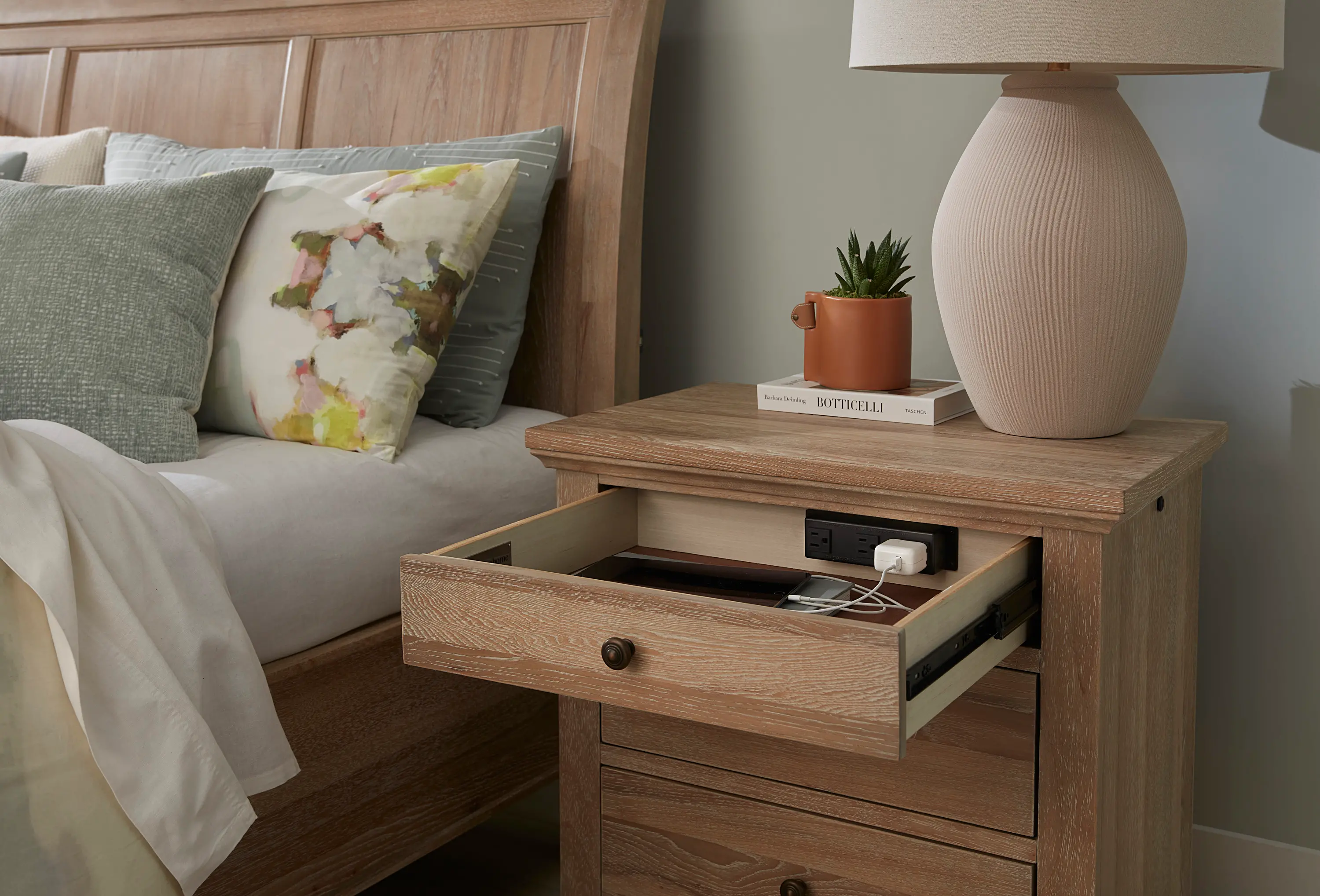 Cambridge Khaki Nightstand-12