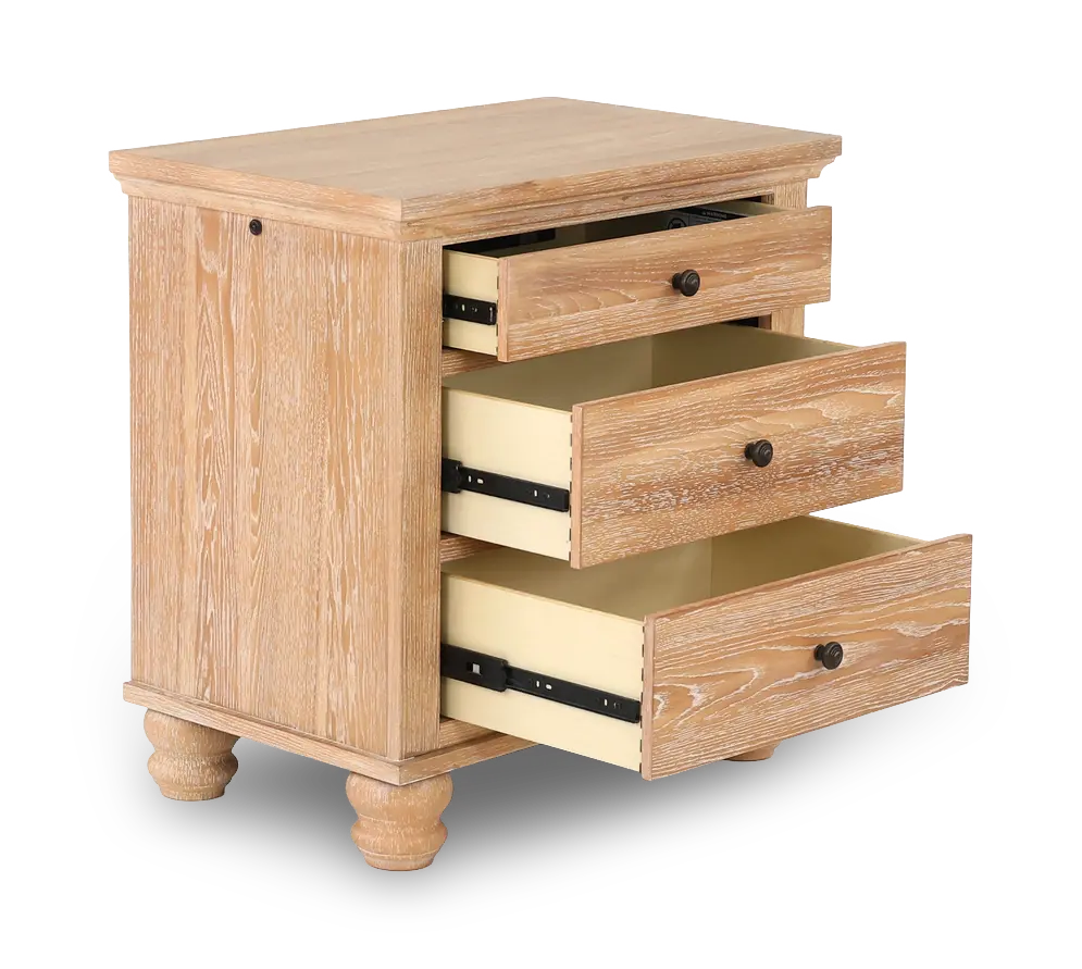 Cambridge Khaki Nightstand-5