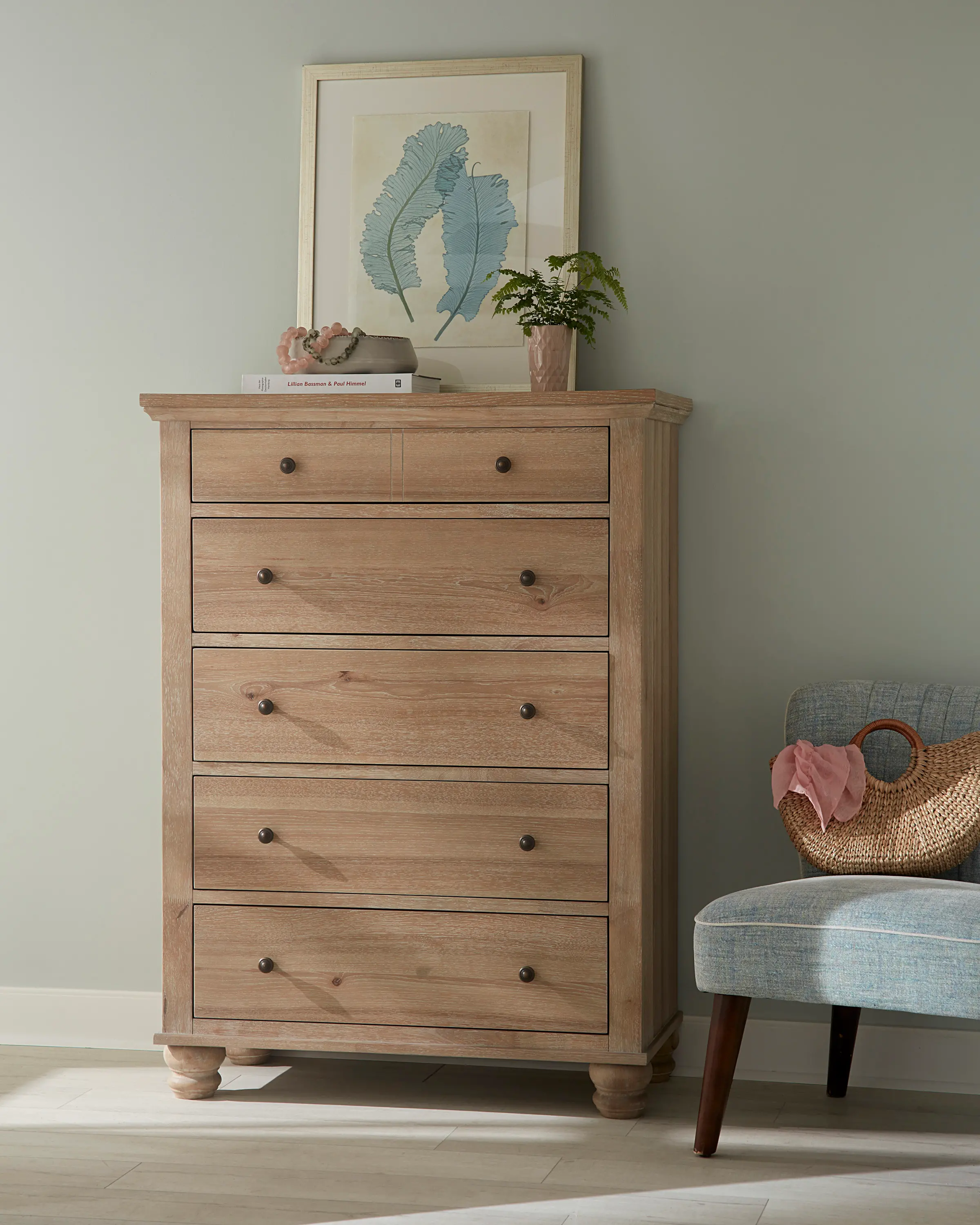 Cambridge Khaki Chest of Drawers-2