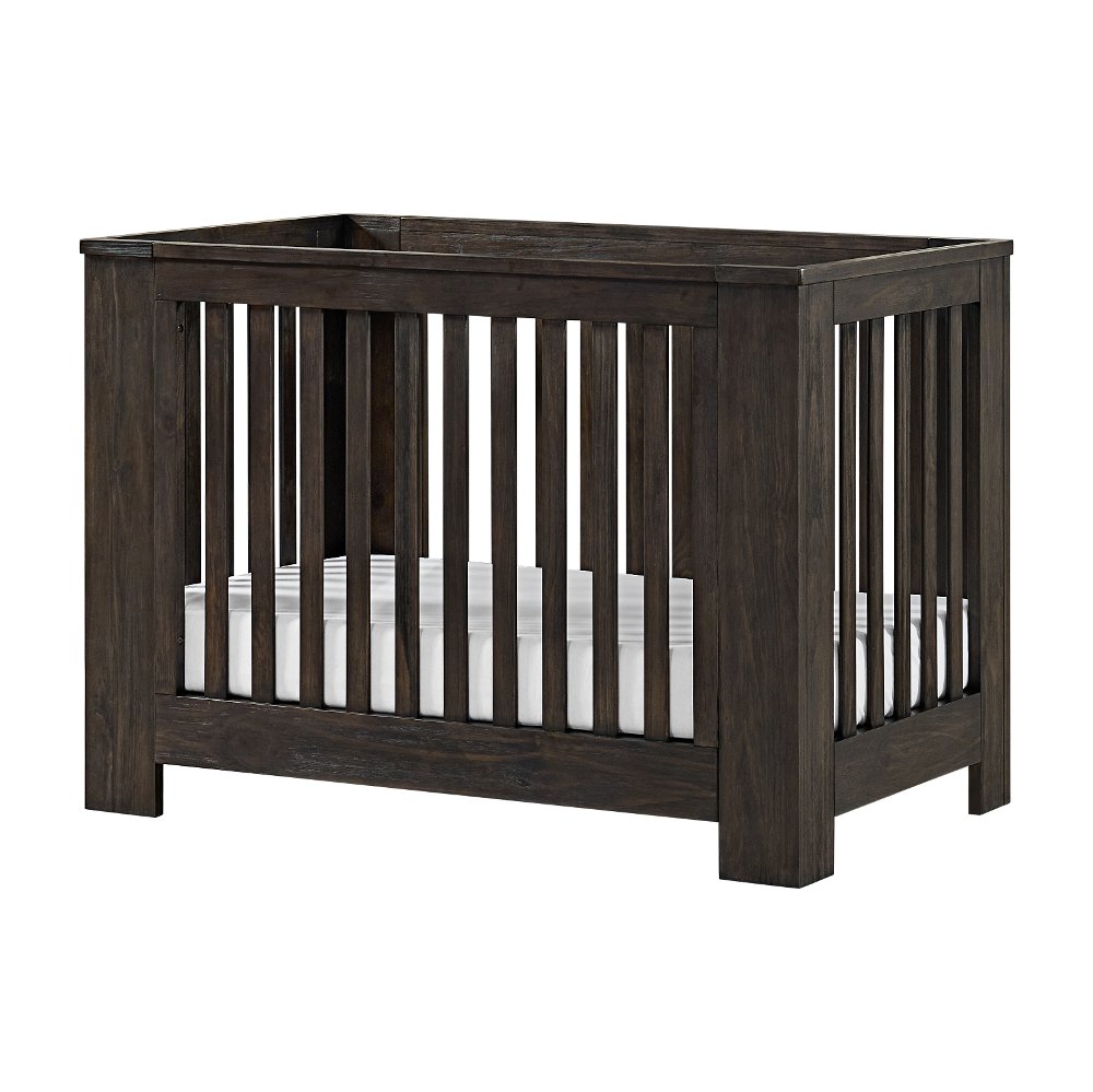 Bello Dark Brown Cottage Crib
