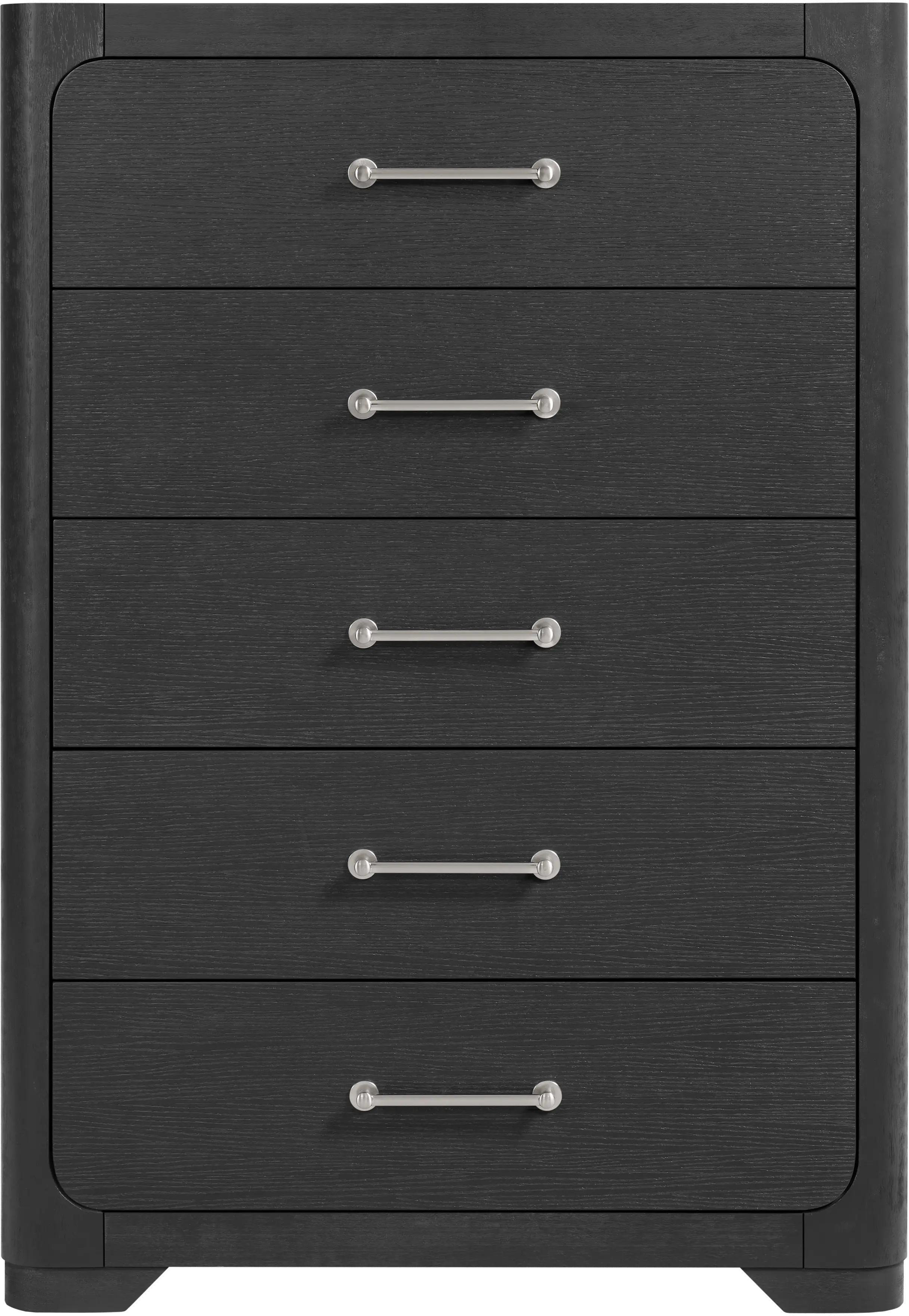 Loft Black Chest of Drawers-1