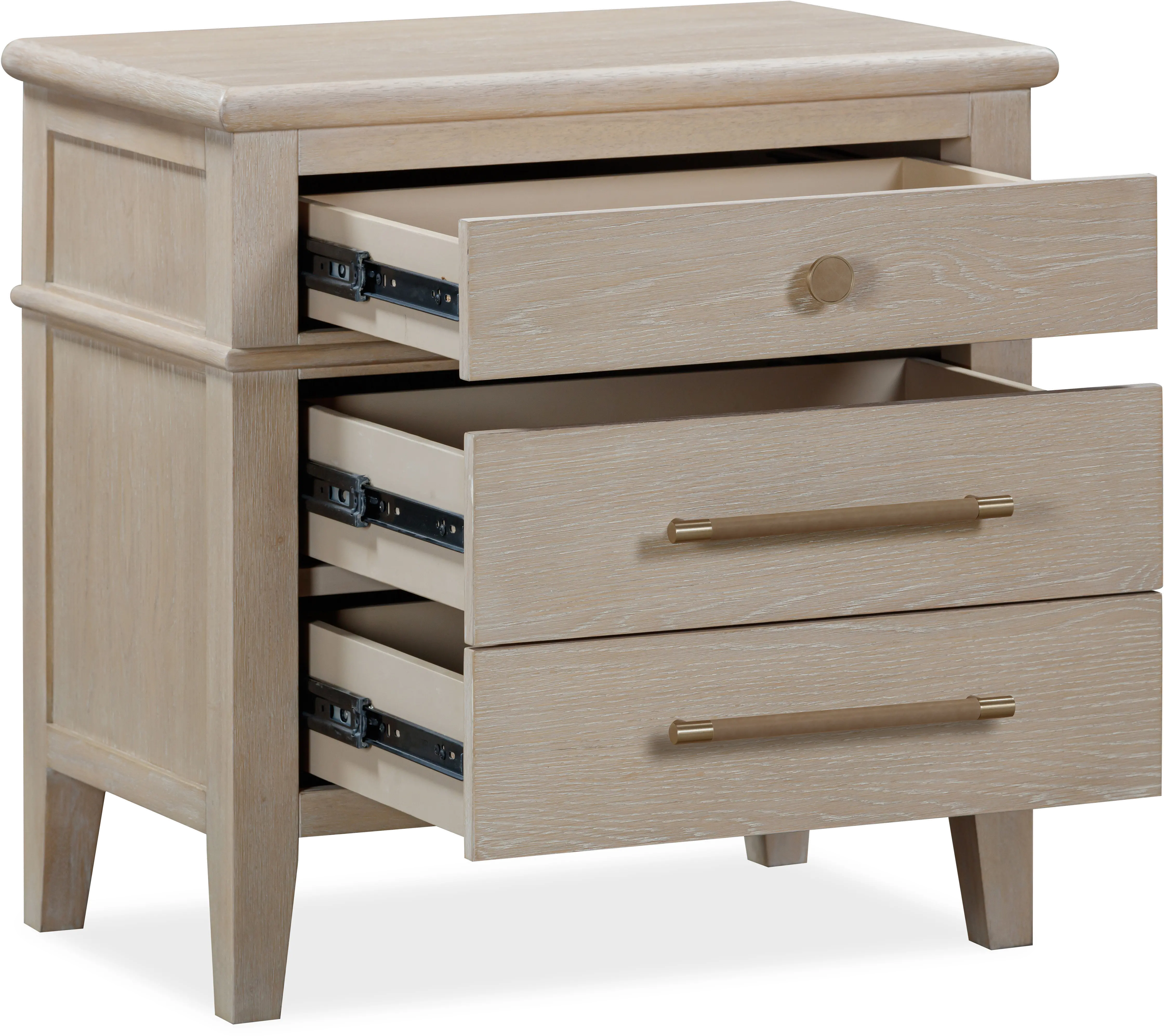Camden Oak Nightstand-4