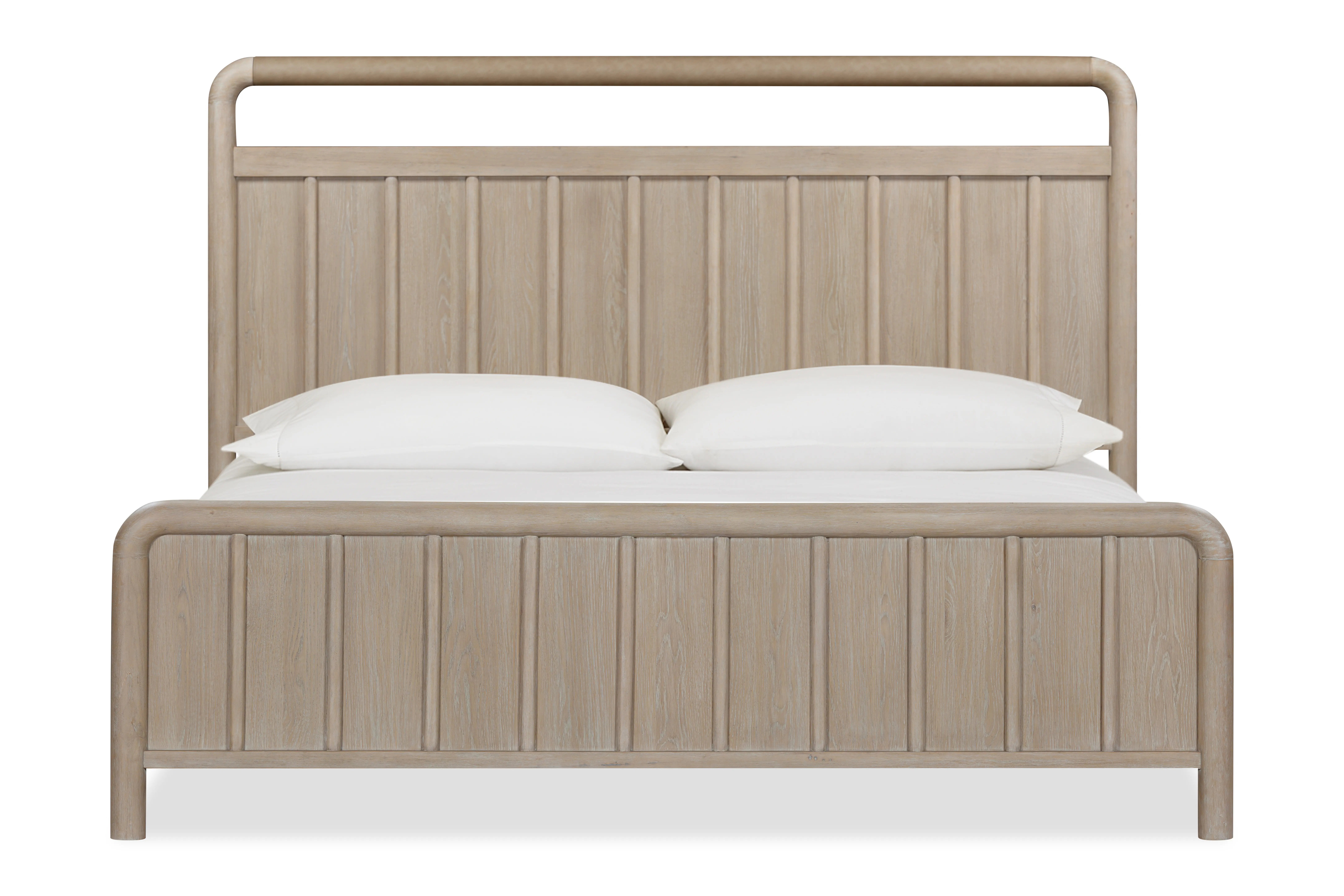 Camden Oak Queen Bed-1
