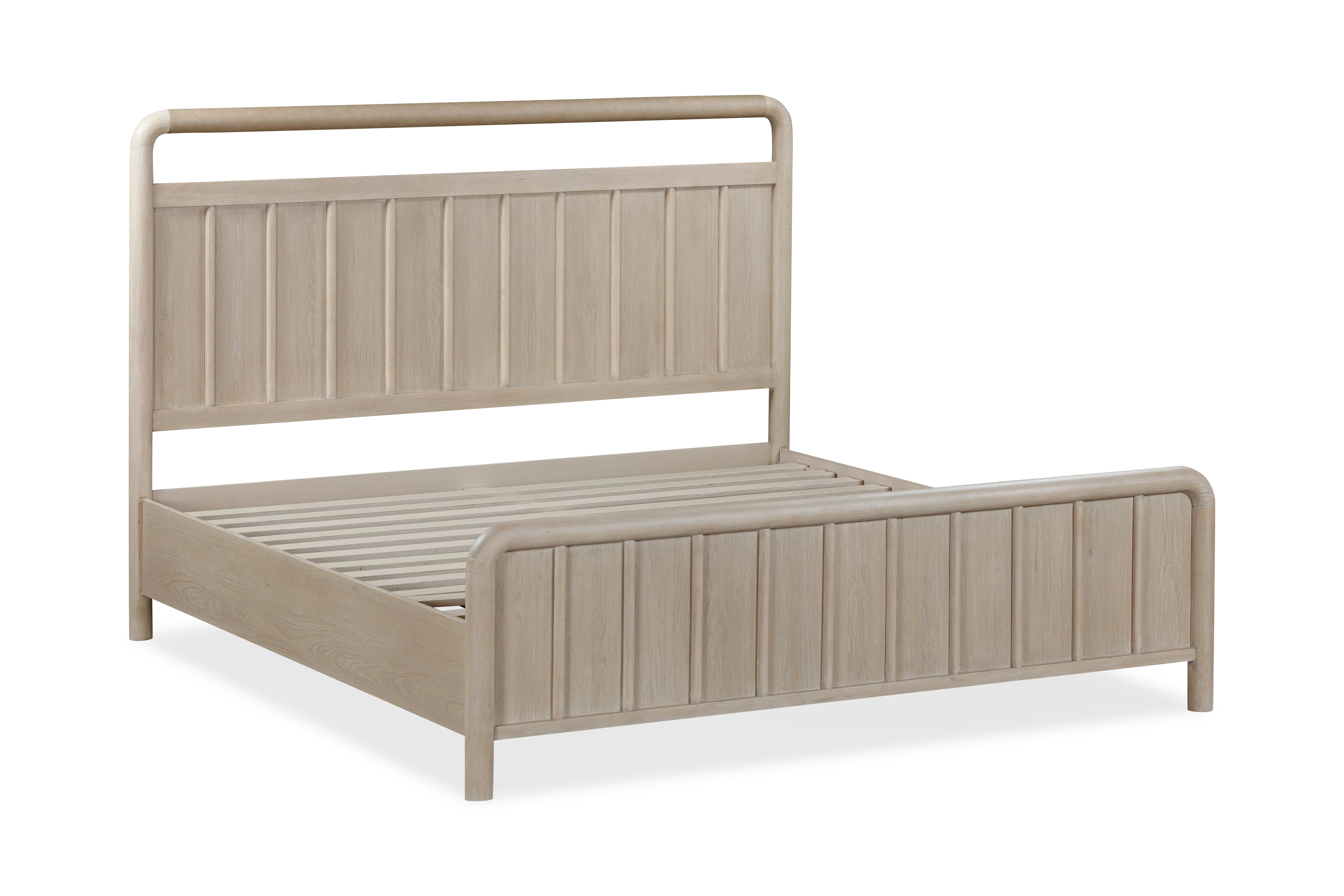 Camden Oak Queen Bed-6