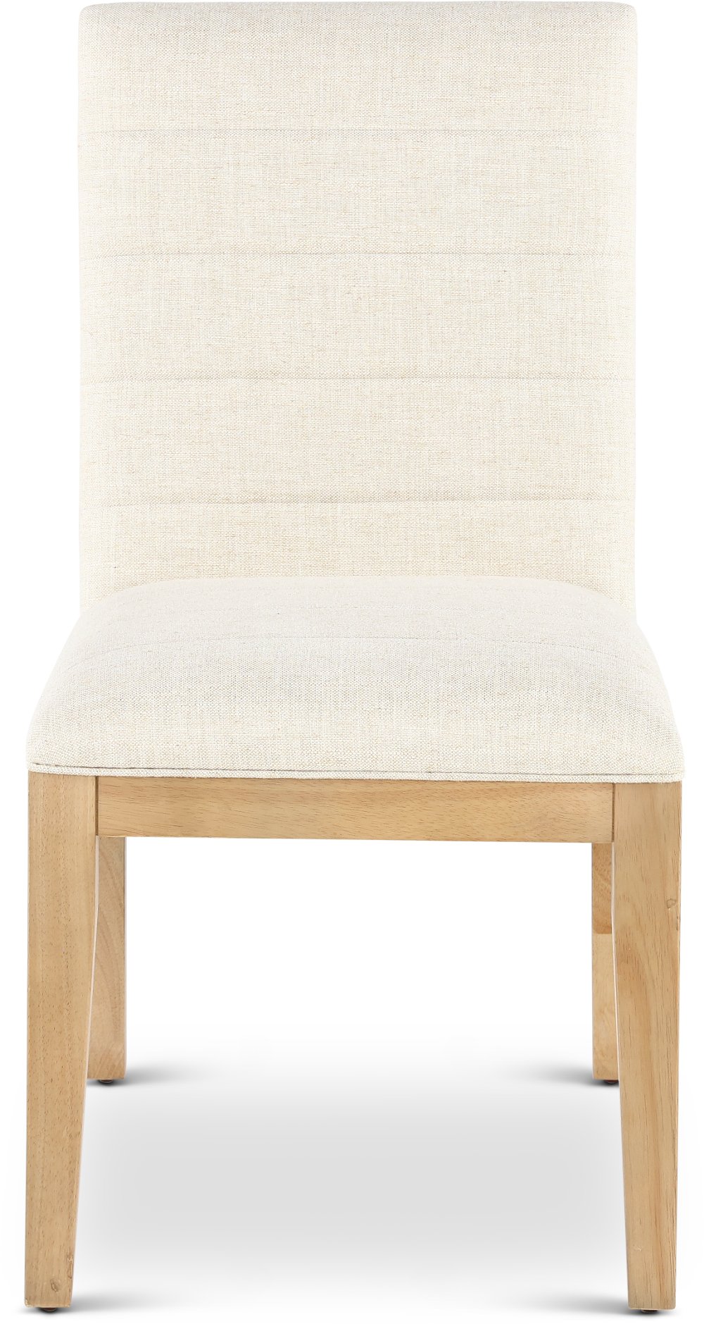 Sumire White Linen Upholstered Dining Chair