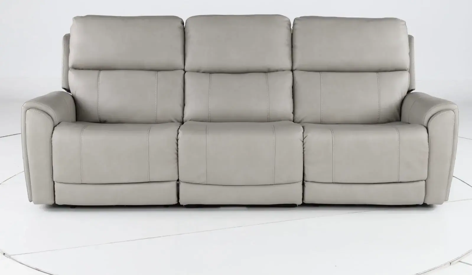 Damon Capriccio Dove Power Reclining Sofa with Power Lumbar and Headrest-5