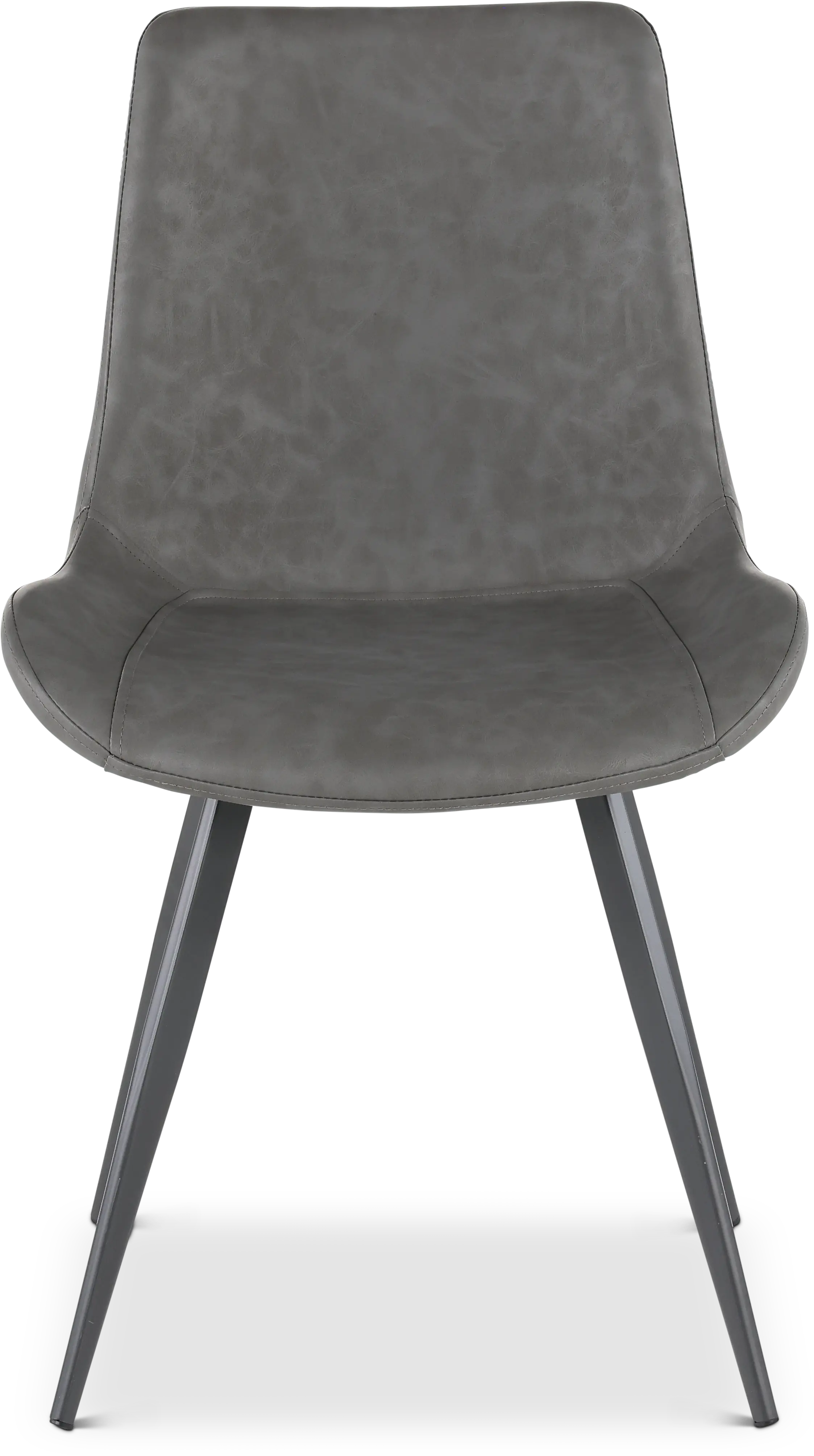 Brixley Dark Gray Upholstered Dining Chair RC Willey