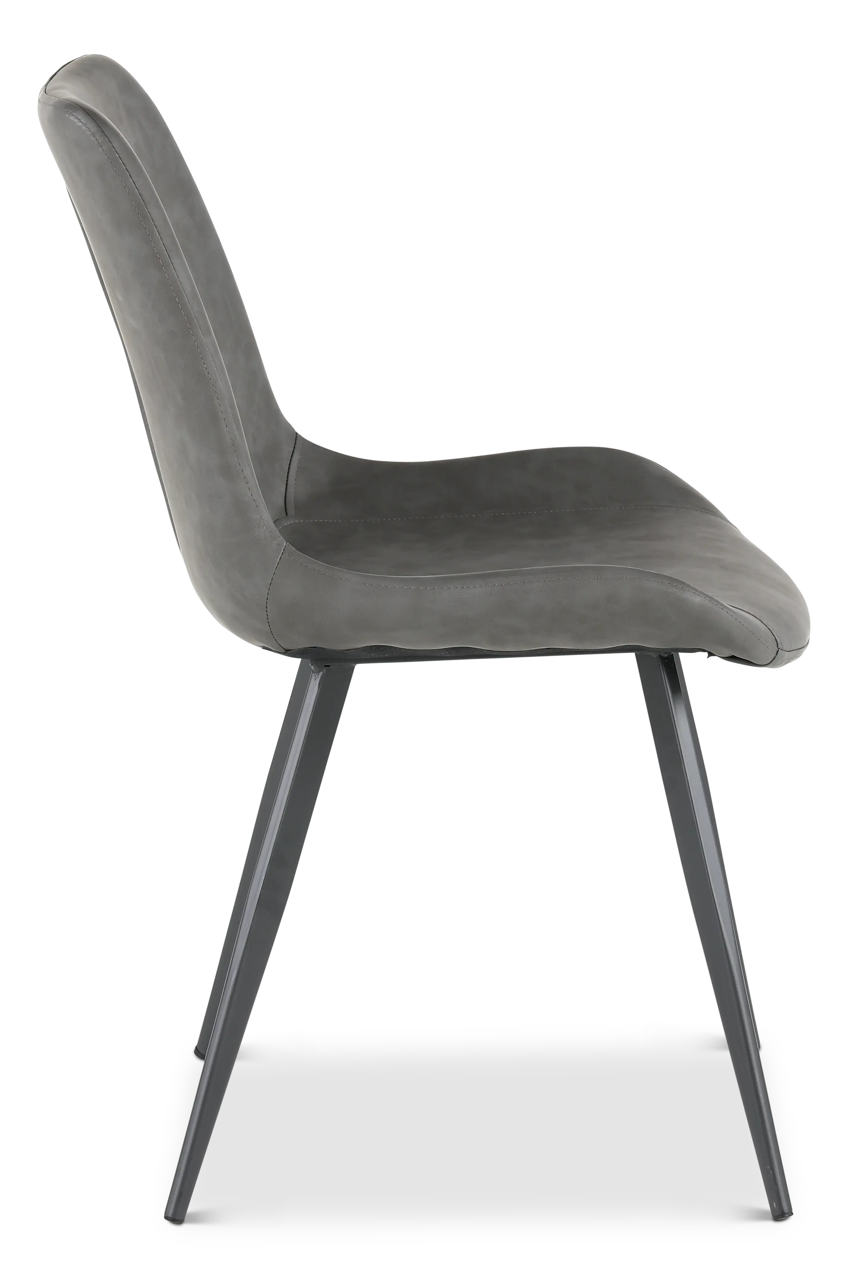 Brixley Dark Gray Upholstered Dining Chair-4