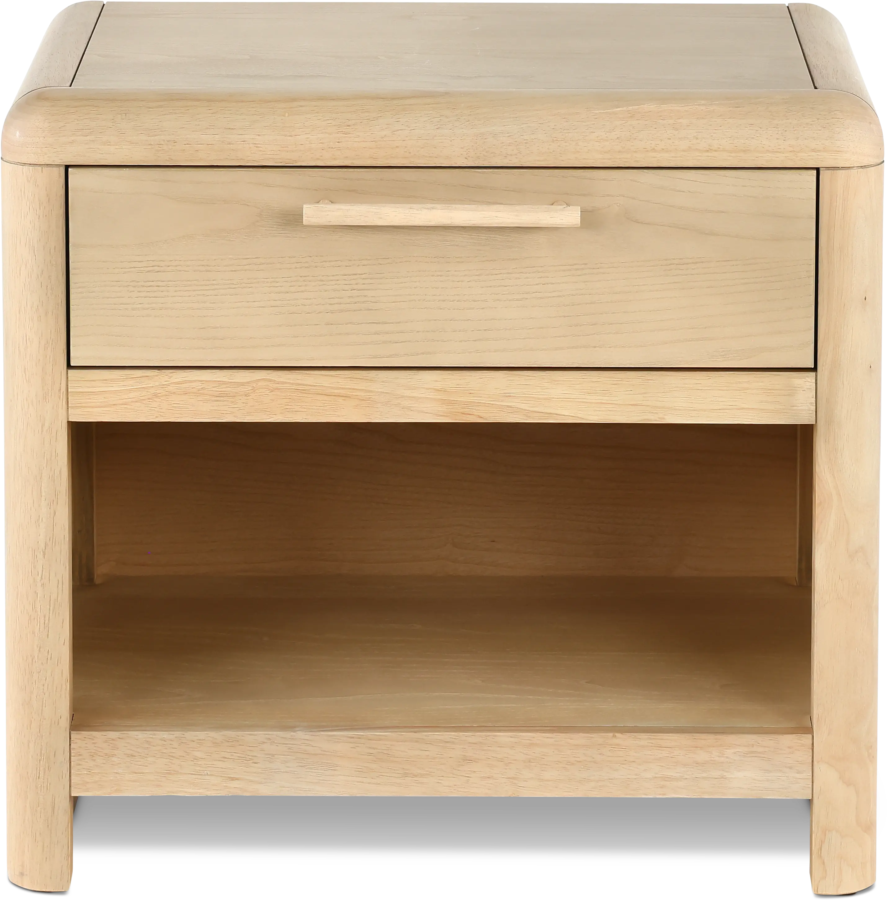Furano Natural Ash 1-Drawer Nightstand-1