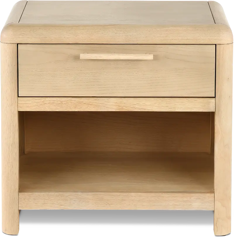 Furano Natural Ash 1-Drawer Nightstand