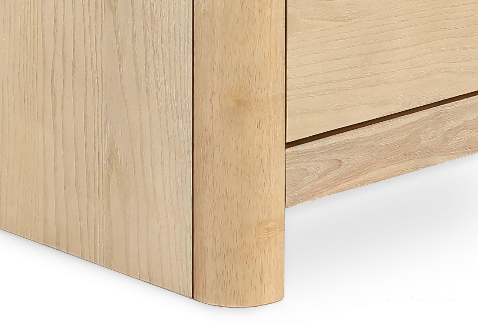 Furano Natural Ash 3-Drawer Nightstand-7