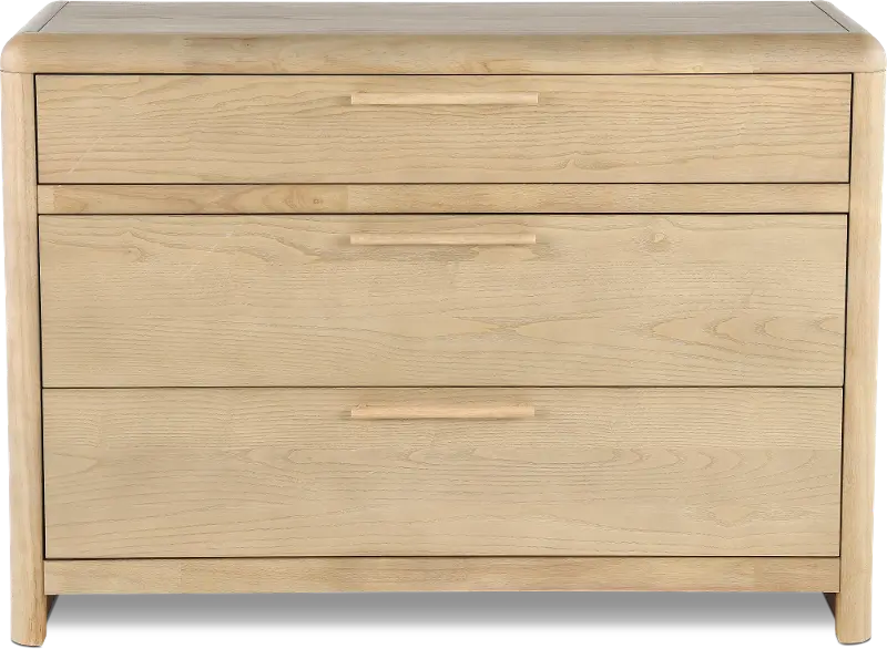 Furano Natural Ash 3-Drawer Bachelor's Chest