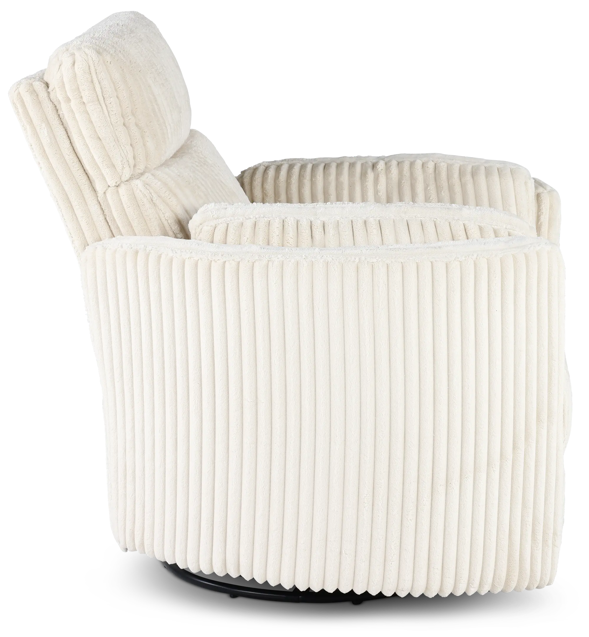 McCartney Ivory Swivel Glider Power Recliner | RC Willey