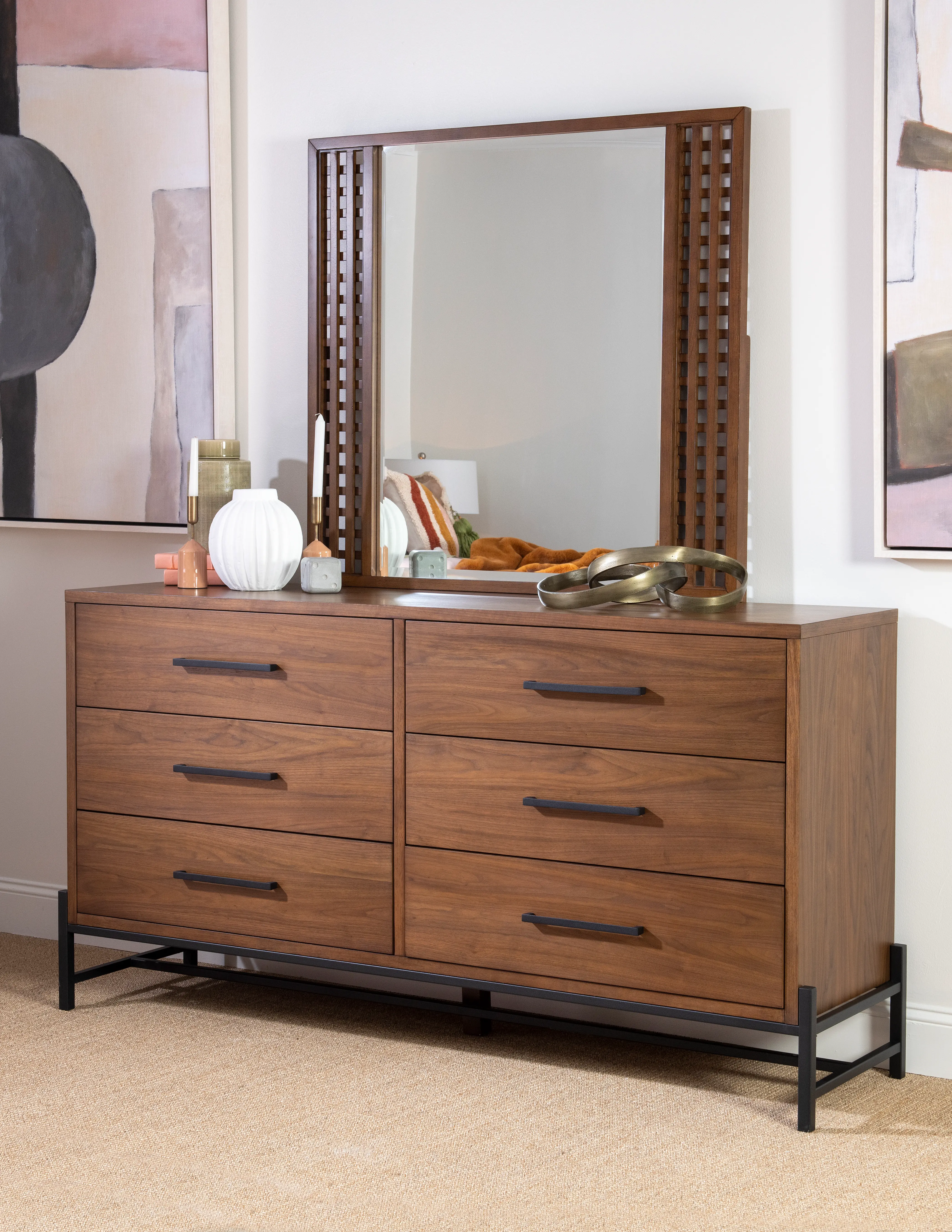 Midland Brown Dresser-2